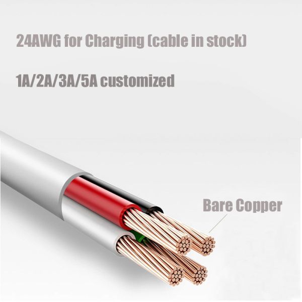 Type C Data USB Charger Cable 100cm 200cm Charging And Data Sync Cable