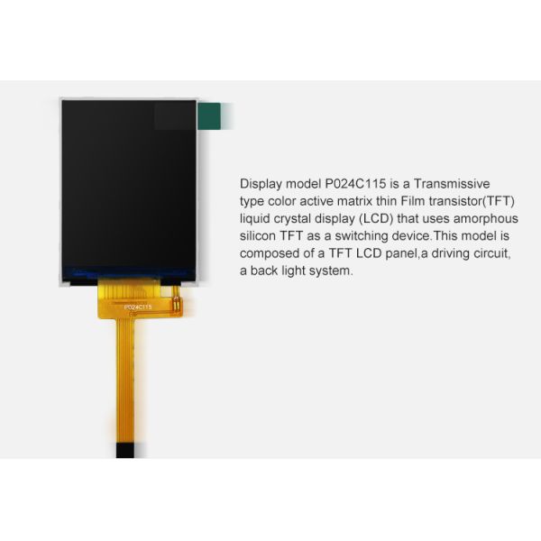 Polcd 260 Nit HD TFT Display 240X320 2.4 Inch Tft Lcd 4 Wire SPI