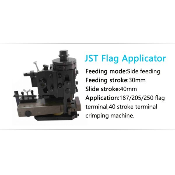 YH-09H002 JST European Flag Terminal Crimping Machine Applicator with 40mm Slide Stroke