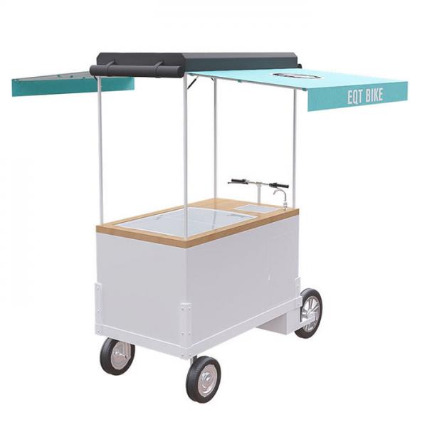Buy Stationable Version Bicycle Push Cart Large Storage With 125L Class III Freezer at wholesale prices