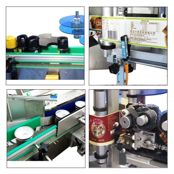 TIANHE Self Adhesive Sticker Wine Round Bottle Automatic Labeling Machine