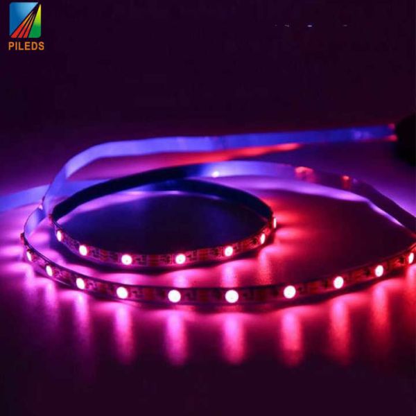 Sk6812 Dream Color LED Pixel Strip Flexible 5mm 5V 60LEDs/M