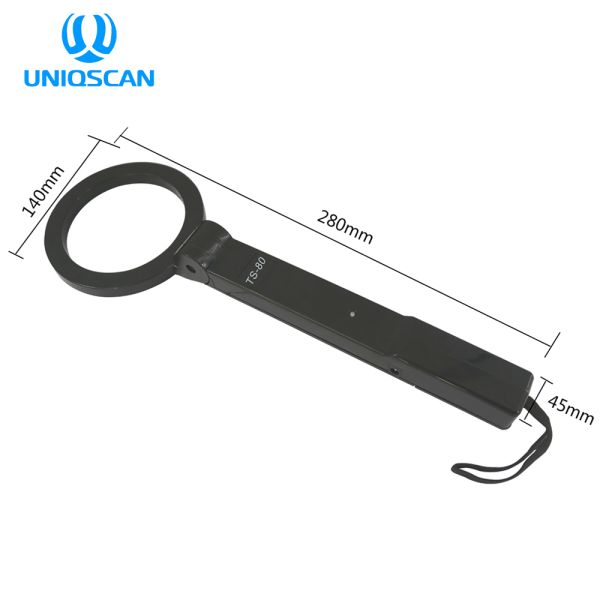Detect Area Can Folding Handheld Metal Detector Wand High Sensitivity 2 Years Warranty