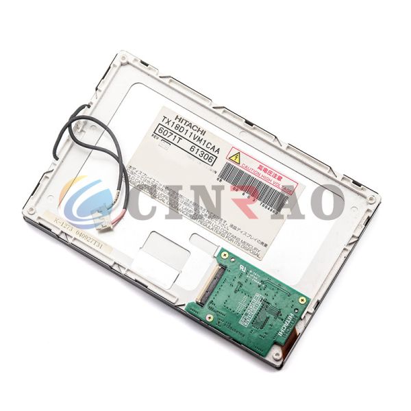 Hitachi TFT GPS LCD Screen / Automotive 7.0" 800*480 TFT LCD Display TX18D11VM1CAA