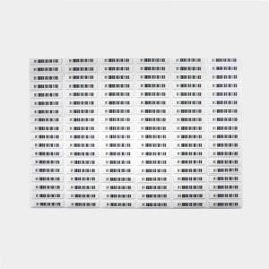 Barcode Secutiry Store Label EAS Labels security barcode labels