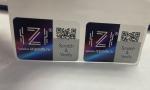 Tobacco QR Code Label Scratch Layer Cigarette Box Label Anti Counterfeit