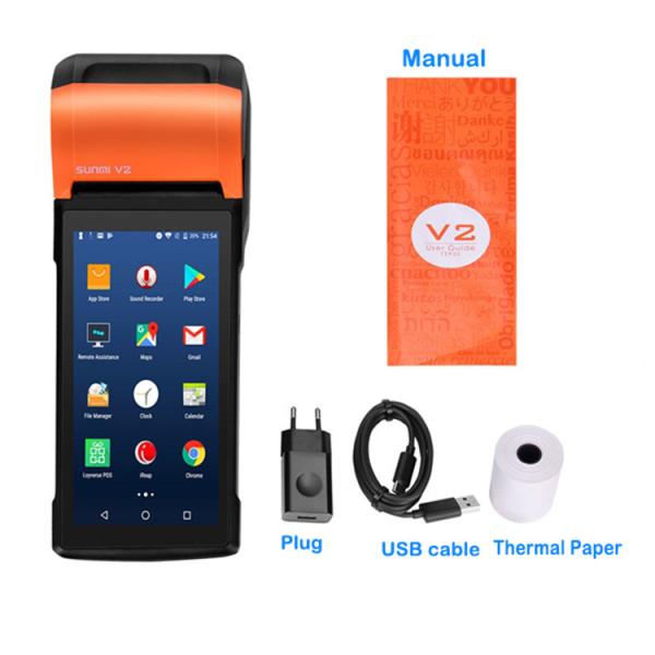 Buy Mini Android Handheld POS Terminal / Cash Collecting Android Pos Machine at wholesale prices
