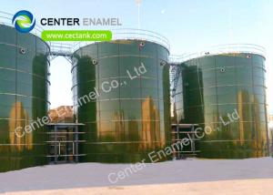 China 6.0 Mohs Hardness Glass Fused To Steel Wastewater Treatment Tanks For Landfill Leachate Storage on sale