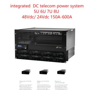 Quality 48vdc 24vdc Telecom Power System Integrated DC system 150A-600A for sale