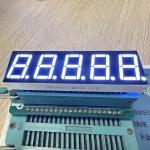 High bright Red 0.56inch 5-Digit 7 Segment LED Display Common Anode for Process