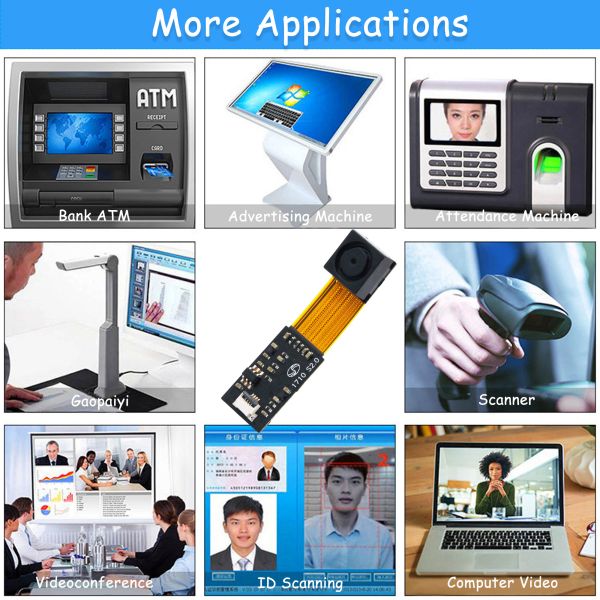 5MP OV5648 FF 1080P Full HD WDR Wide Angle USB CMOS Smartphone Camera Module