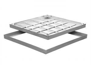 Quality 300mm X 300mm Edged Recessed Manhole Cover And Frame With Driveway for sale