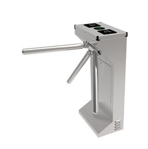 Buy 550mm Access Control tripod security gates Employee Attendance Management System at wholesale prices