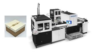 Quality Compact Structure Paper Box Forming Machine For Rigid Box Easy To Operate for sale