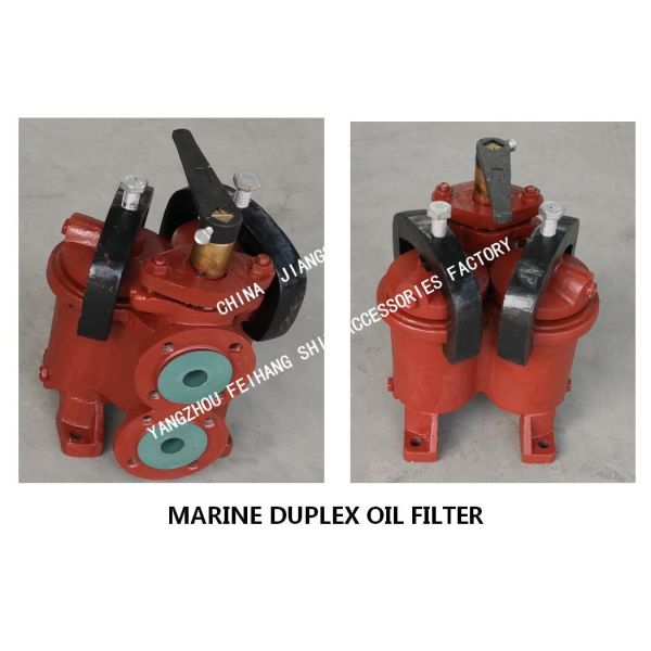 Duplex Oil Filter, Duplex Duplex Oil Filter For Fuel Transfer Pump FH-65A JIS F7202
