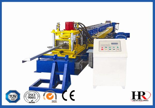 Buy Pre-punching Z  Shape Cold Roll Forming Machine With Changeable Feeding Width at wholesale prices