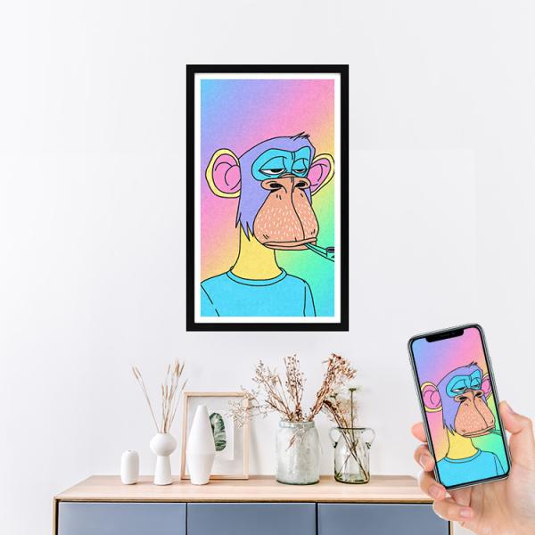 Buy 55" 2K 4K NFT Digital Frame Smart Thin LCD Screen NFT Token Frame at wholesale prices