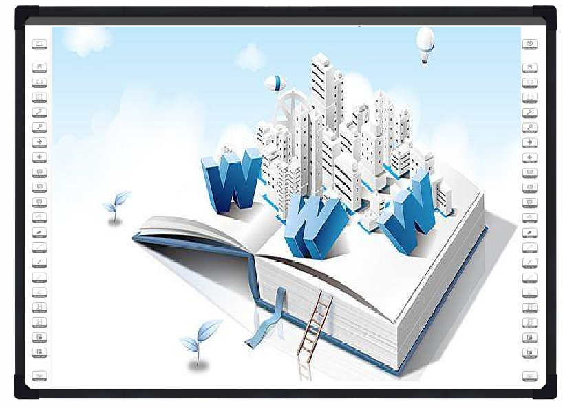 4 Camera Optical Interactive Whiteboard For Teachers