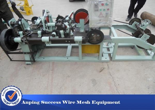 Buy High Efficient Razor Barbed Wire Machine , Wire Netting Machine 1500kg at wholesale prices