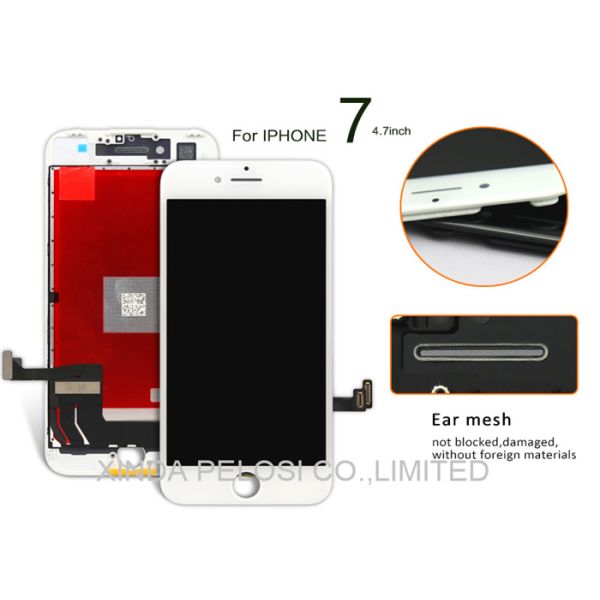 Capacitive Iphone 7 LCD Screen Full LCD Assembly Retina Display 326ppi Density