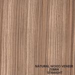 China West Africa Natural Zebra Wood Veneer Zebrano Quarter Cut Straight Grain High Quality For Car Interior China Makes for sale