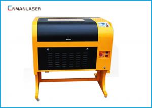 Quality Rubber Plates Laser Leather Cutting Machine 60W 110 / 220V With USB Port for sale