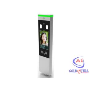 Quality 7 Inches Monitor Security Systems Biometric Facial Recognition Camera RFID Reader for sale