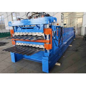 China 0.3mm Cr12 Double Layer Forming Machine Hydraulic Cutting on sale