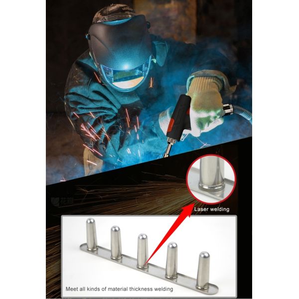 Small Handheld Fiber Laser Welding Machine 4 In 1 1000*800*1500mm