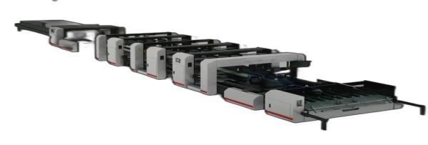 Buy Fully Automatic Folder Gluer Machine 42KW High Speed Folding And Gluing Machine at wholesale prices