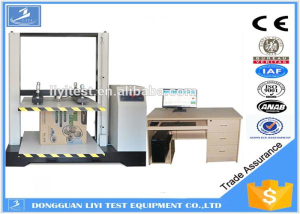 computer Package Testing Equipment , Automatic Carton Compression Tester,