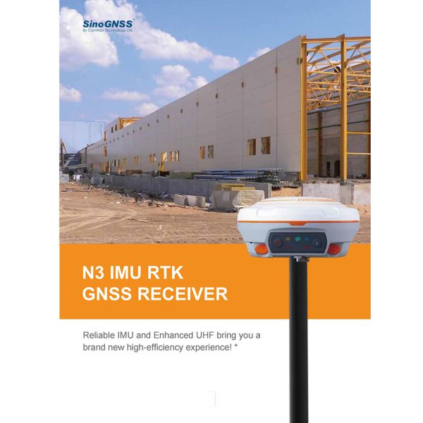 8 GB Memory Sino GNSS Comnav Base And Rover RTK GNSS Receiver Comnav N3