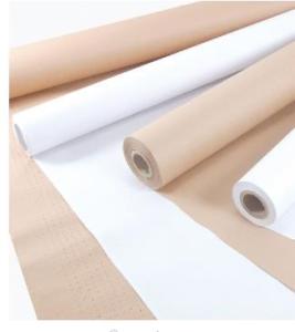 China Heatseal CAD Paper Rolls Moisture Proof Brown Adhesive Plotter on sale