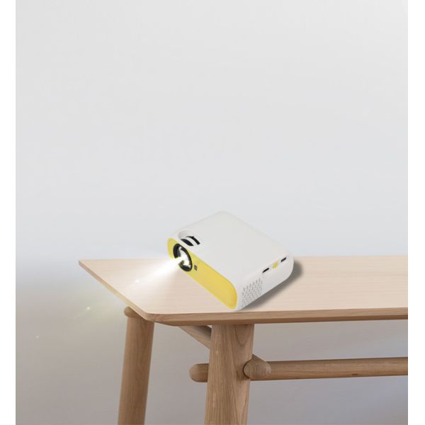 1.68M Iphone Screen Mirroring HD 720P Projector LCD Portable Mini