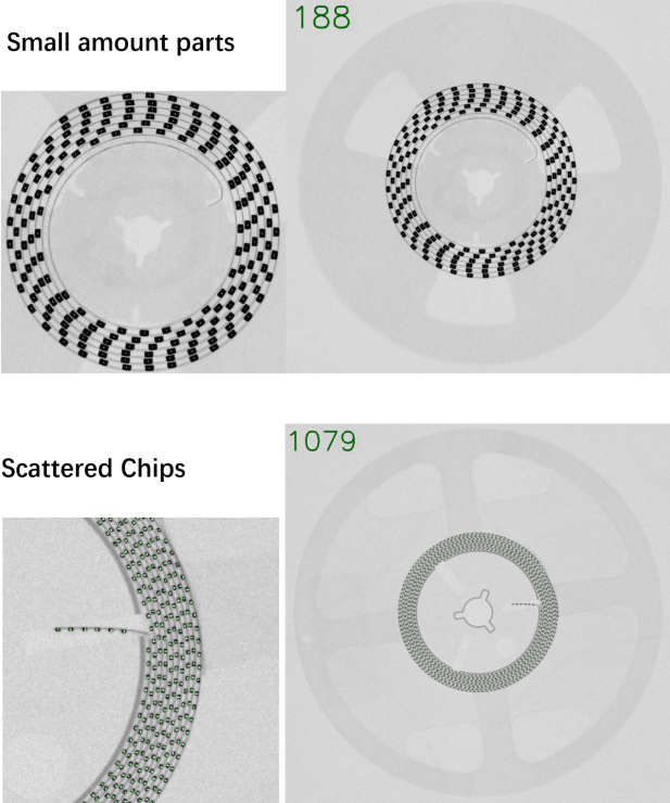 Automated Microfocus X Ray Parts Counter With 430mm Area And 17 Inch FPD