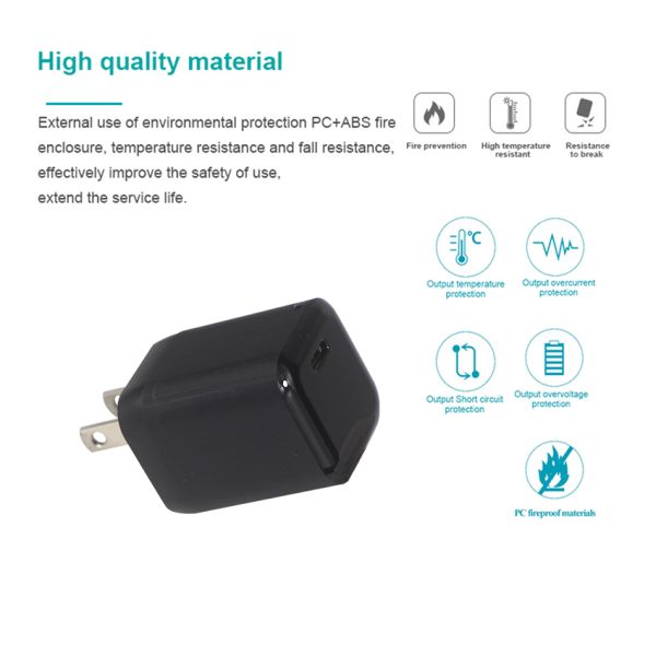 20W GaN PD USB-C Charger for Laptop and Phone