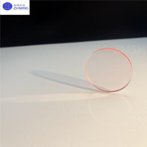 Ruby Optical Window With 85% Transmittance DSP For Laser Transmission Customized