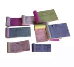 invoice copying book, 2 ply continuous carbonless printing, carbonless duplicate