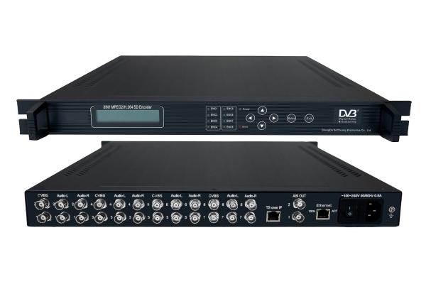 Buy AV MPEG2/H.264 IPTV Encoder(8in1,MPTS) at wholesale prices