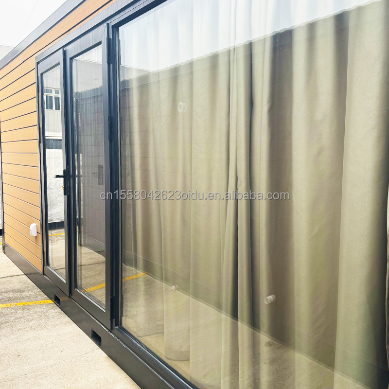Chinese Design Style EU 20ft Wooden Houses Garden Prefabricated Houses Modern luxury prefab house Steel Structure
