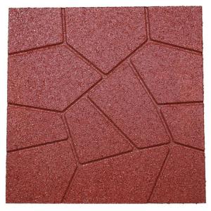 China China Factory Direct Sales Sbr Rubber Tiles Mulch Rubber Mats Outdoor Rubber Tiles Floors For Equine on sale