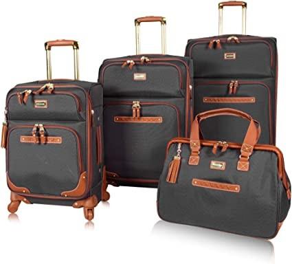 Buy Expandable 4 Piece Spinner Luggage Set With Reinforced Handle at wholesale prices