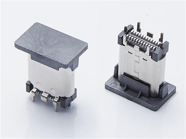 Buy USB3.1 Type-C Connector USB3.1 C Type, THT, Receptacle, Vertical， HULYN at wholesale prices