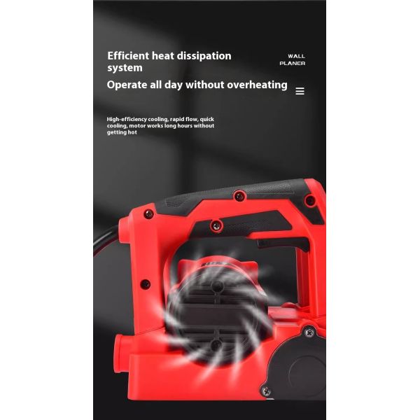 Boben Wall Planer, Dust-free Putty Powder Spray Wall Scraper, Wall Scraper, Ash Scraper, Electric Wall Grinder