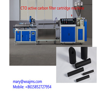 Water Treating CTO Carbon Filter Cartridge Making Machine/ Production Line