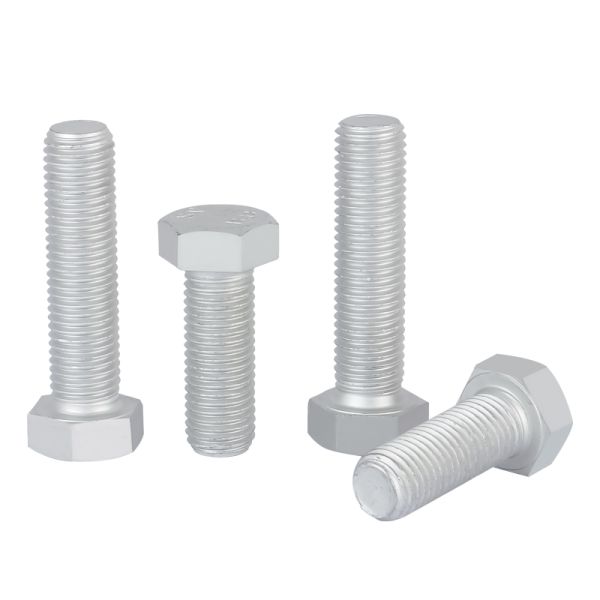 DIN931 DIN933 M6-M36 Dacromet Hexagon Hex Head Bolts Hexagon ANSI Hexagon UNC UNF