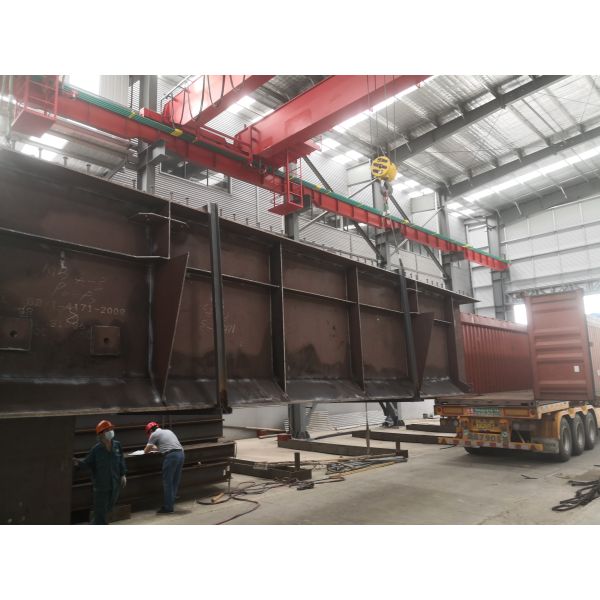 Railway Prefabricated Steel Truss Pedestrian Bridge Girder Corten Steel Construction