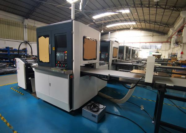 Buy Automatic Gluing Machine & Paper Box Packing Machine With Short Setting Time at wholesale prices