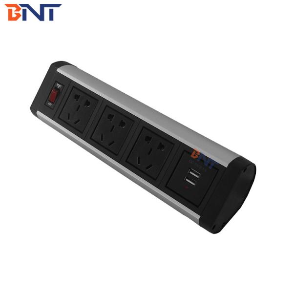 Buy Clamp On Desktop Power Outlet , Office Desktop Electrical Outlet at wholesale prices