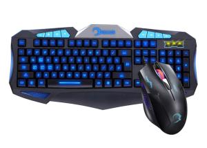 Various Size Illuminated Gaming Keyboard And Mouse Combo No Driver Needed 